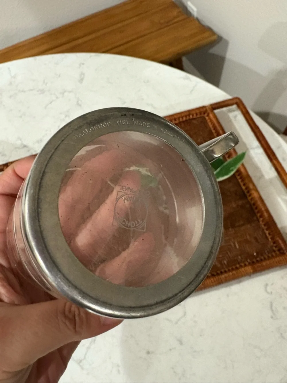 Vintage Pewter Coffee/ Tea Cup